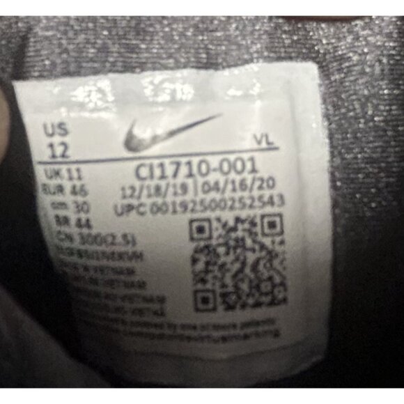 Nike Force Savage Elite 2 TD Mens Football Cleats Black Size 12 CI1710-001 New - Picture 8 of 8